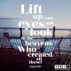 YMI Typography - Lift up your eyes and look to the heavens who created all these? - Isaiah 40:26