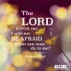 YMI Typography - The Lord is with me; I will not be afraid. What can man do to me? - Psalm 118:6