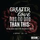 YMI Typography - Greater love has no one than this: to lay down one’s life for one’s friends. - John 15:13