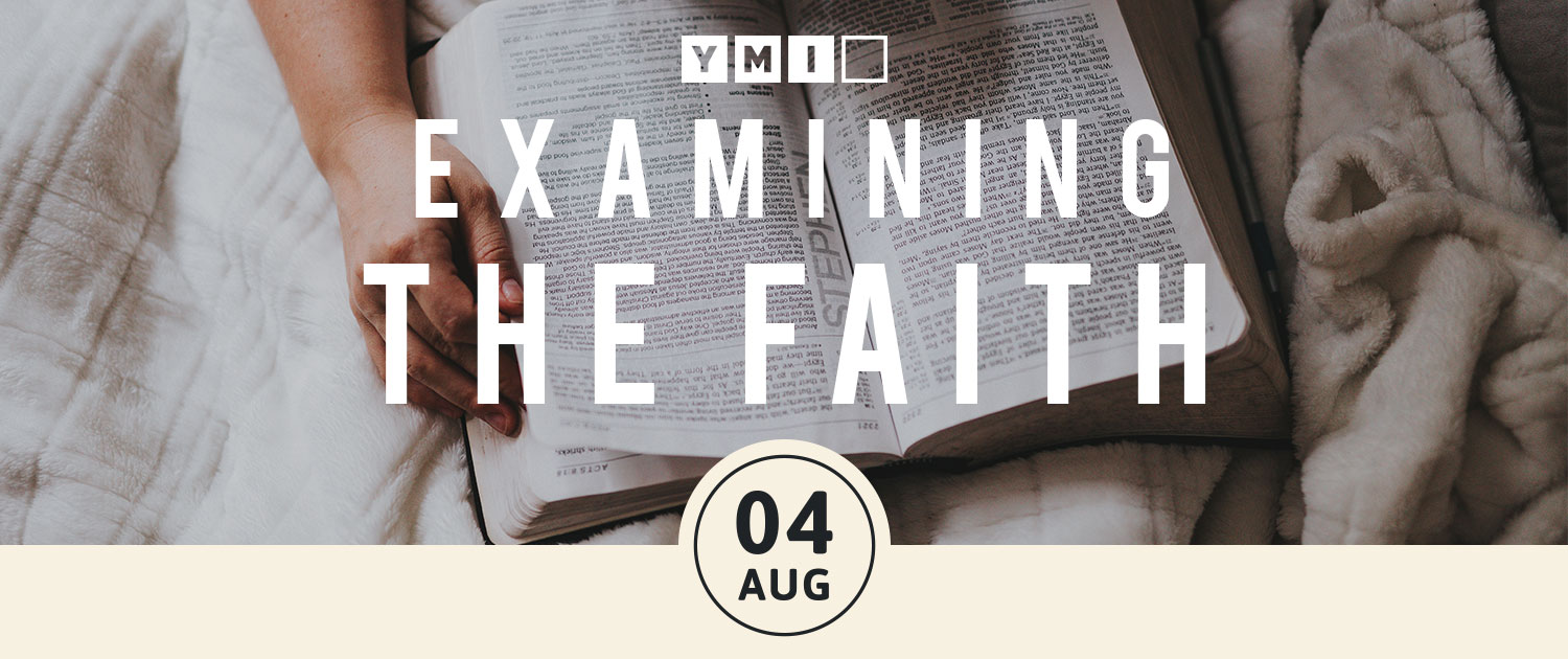 YMI Examining The Faith - Talk with Jose Philip - 4 Aug 2018