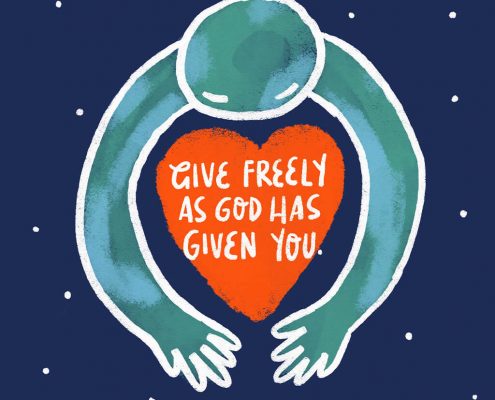 Give freely as God has given you