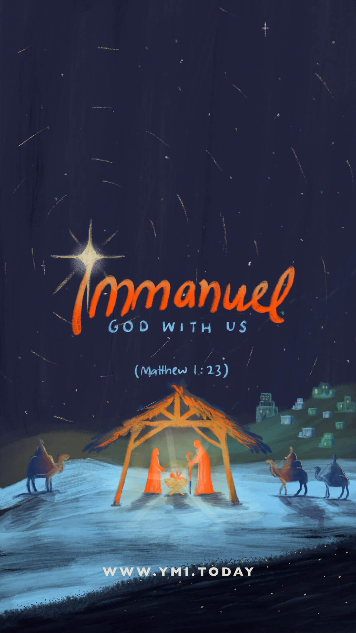 Immanuel. Jesus is born.